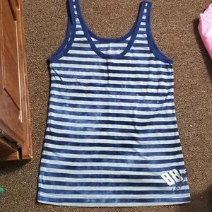 Dale Earnhardt Jr blue striped tank top